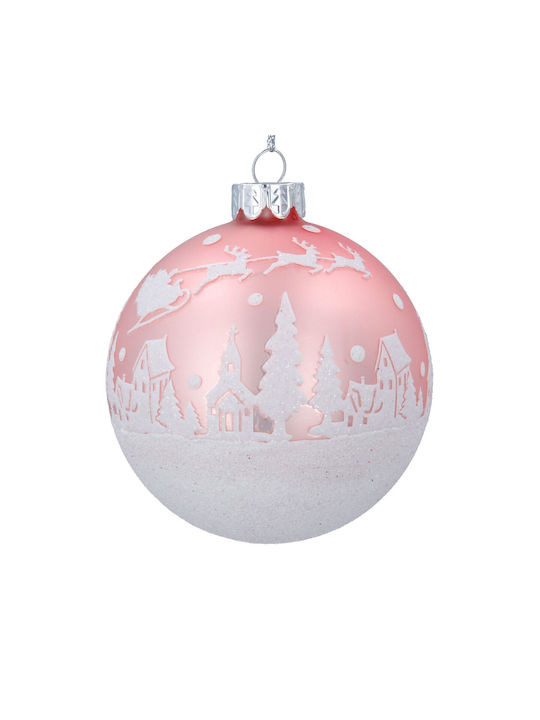 Hängendes Kugel Ornament Ornament Rosa