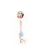 Camon Rope Toy Dog Pink 1pcs