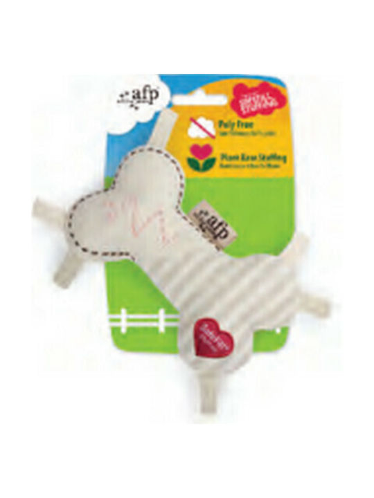 All For Paws Safefill Fabric Bone Toy Dog 17εκ. Beige 1pcs