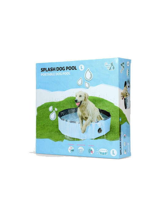 Coolpets Dog Pool Large 120cm Light Blue