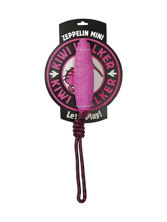 Kiwi Walker Lets play Zeppelin Mini Dog Toy Rope Pink