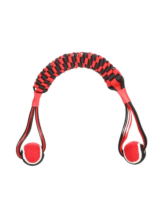 Flamingo Dog Toy Rope Red 55cm