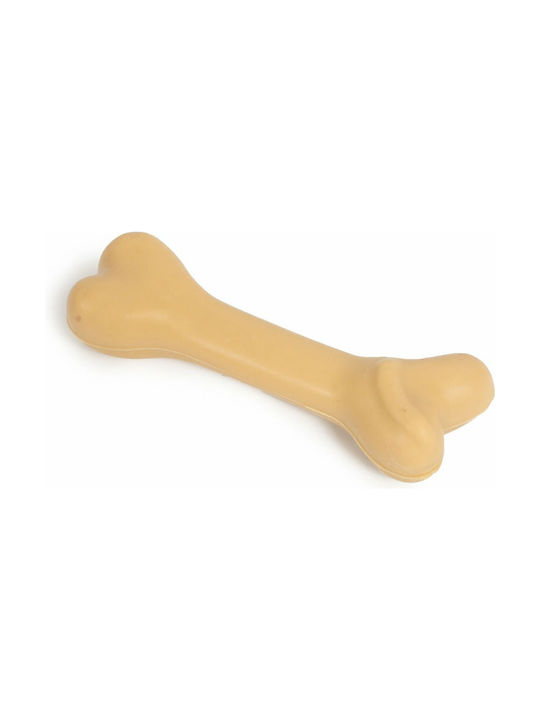 Farm Company Bone Toy Dog made of Rubber Large 20εκ. Beige 1pcs
