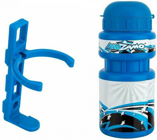 Kidzamo Παιδικό Παγούρι Πλαστικό Μπλε 300ml