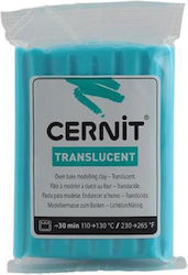 Cernit Translucent Τιρκουάζ Πολυμερικός Πηλός 56gr