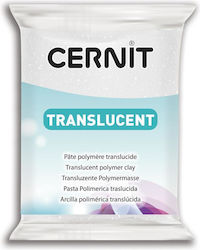 Cernit Translucent Λευκό Glitter Πολυμερικός Πη...