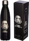Puckator Sticlă de Apă pentru Copii Termos Star Wars Oțel inoxidabil Negru 500ml
