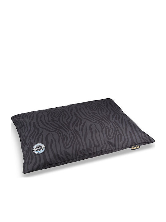 Scruffs & Tramps Kopfkissen für Hunde Rechteck Schwarz 100x70cm.