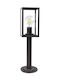 Polux Outdoor Floor Lamp Small Post 15W IP44 for E27 Socket Black