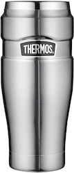 Thermos Θερμός 470ml Ασημί