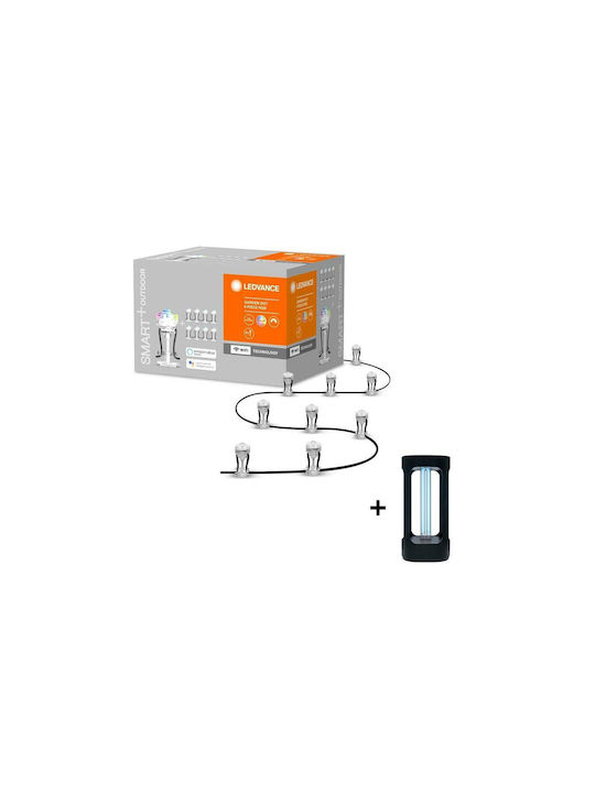 Ledvance Ledvance Außenstehlampe LED 2,5W mit Warmweißem Licht IP65 Silber