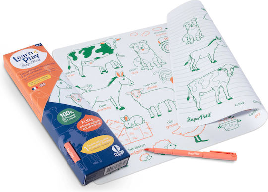 Super Petit Painting Farm Animals for Children 3+ years Years
