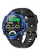 Microwear KR10 48mm Smartwatch mit Pulsmesser (Blau)