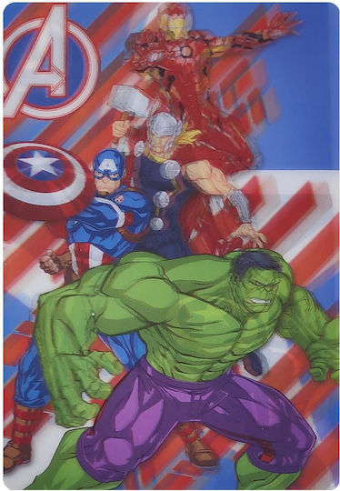Disney Τετράδιο Ριγέ Α5 60 Φύλλων Avengers Πολύχρωμο