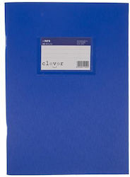 Clever Ruled Notebook 80 Sheets Blue