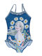 Disney Kinder Badeanzug Einteilig Blau