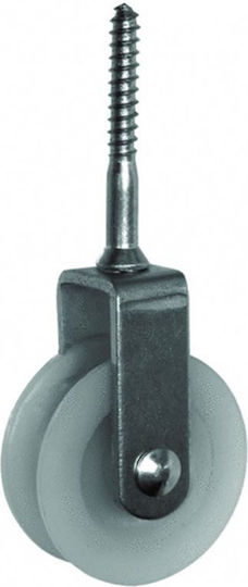 Vormann Stainless Steel Roller with Screw D50xH120mm 570505.0047