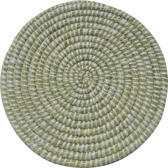 InTheBox Platzdeckchen Rund Korbweide Beige 35cm 6Stück