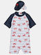 Alouette Kids Swimwear One-Piece with Hat Multicolour