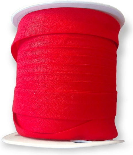Stoff Band Monochrom Rot 5meters mit Breite 20mm