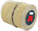 Kappa Decor Stoff Band Monochrom Gold 9meters