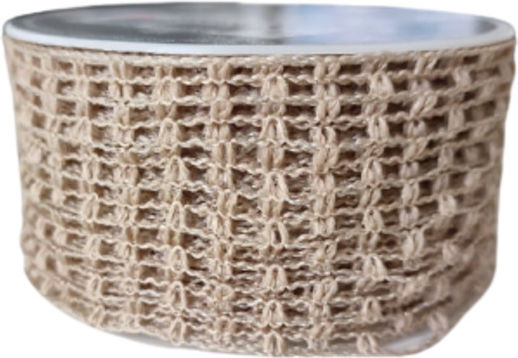 blokker Knitted Ribbon Brown 2m 1pcs