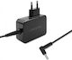 Qoltec Laptop Charger 45W 19.5V 2.31A for HP with Detachable Power Cord