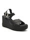Platforme Damă Anatomici Culoare Negru
