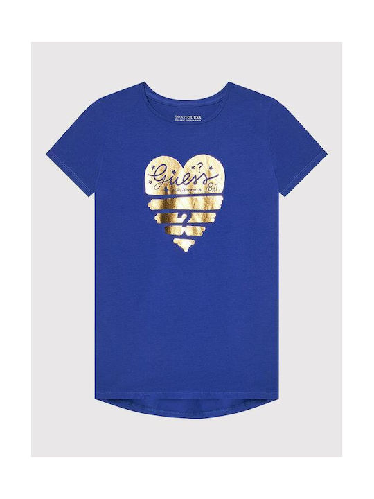 Guess Kids' T-shirt Blue