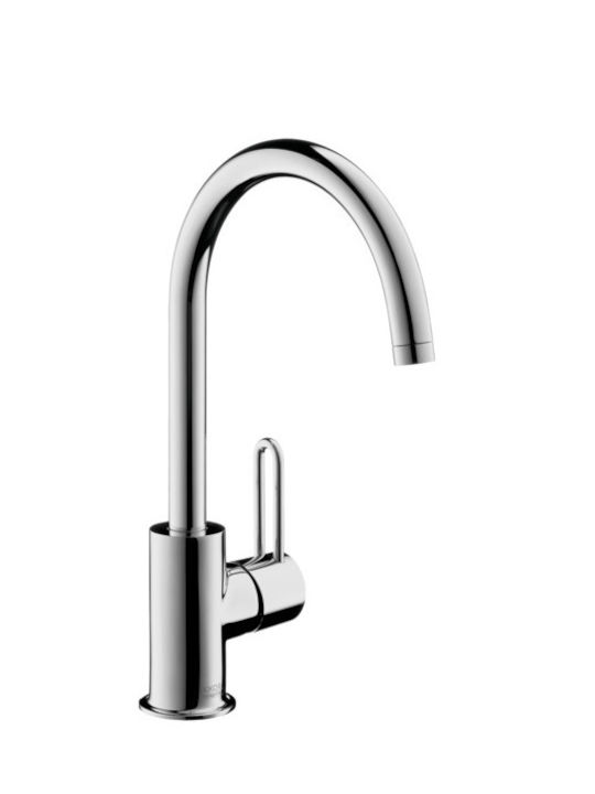 Hansgrohe 2 Αναμεικτική Μπαταρία Νιπτήρα Ασημί