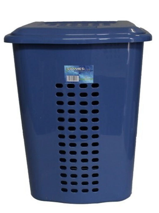 Laundry Basket Plastic with Cap 43x36x55cm