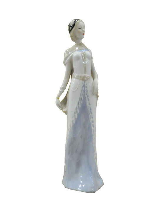Sinialo Decorative Porcelain Doll made of Porcelain 9x9x36cm 1pcs