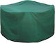 Rayen Waterproof Dining Table Cover 160x160x100cm in Green Color