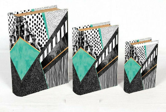 Etoile Set Cutii Decorative În formă de carte 3buc