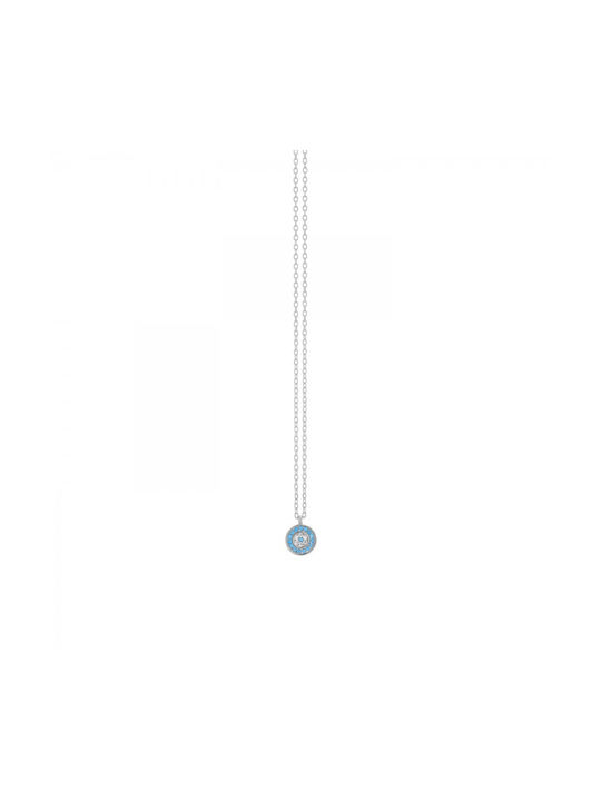 Prince Silvero Necklace from Silver with Zircon