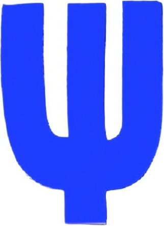 Sign with Text in Blue Color 3cm 6308000000057