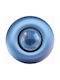 Dabler Round Metallic Recessed Spot with Socket E27 Silver 1pcs