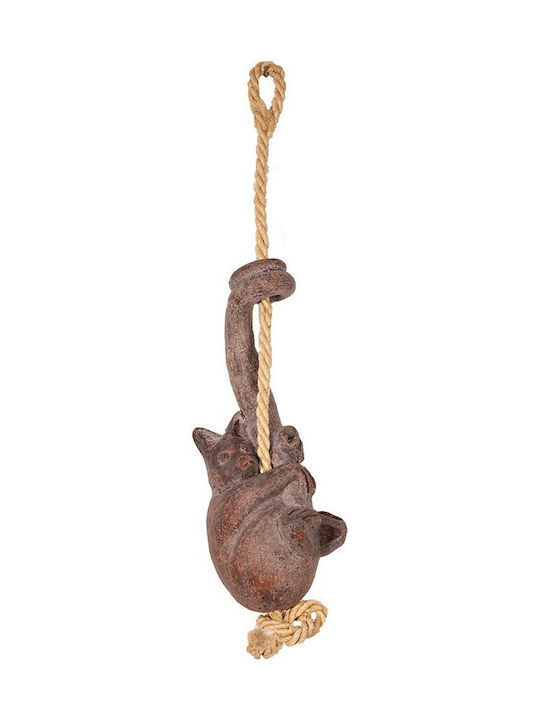 Decorative Clay Koala Pendant 28x12x10cm Brown