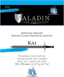 Paladin Kai Premium Card Sleeves 55τμχ Μπλε