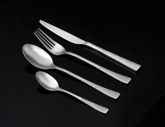 SP Tableware Cutlery Set Stainless Silver 24pcs