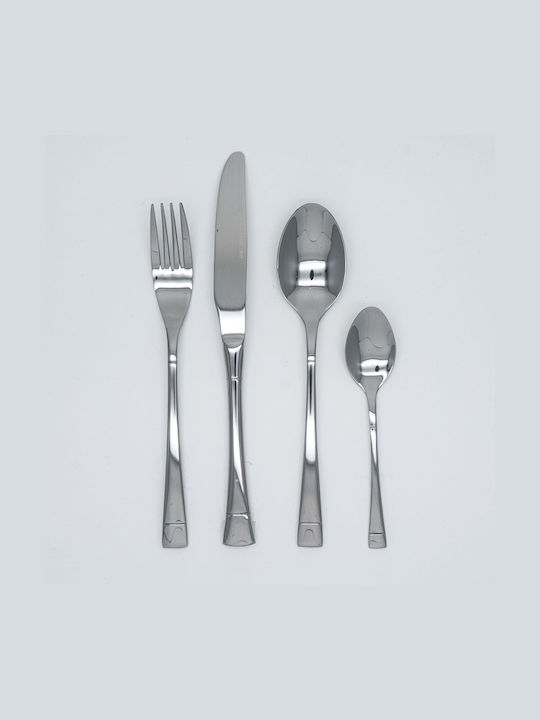 SP Tableware Сет ножове и вилице Неръждаеми Сребрист 24бр