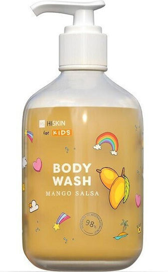 HiSkin Gel De Duș Pentru Copii Mango Salsa Cu Aloe Vera Gel 400ml