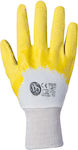 Stenso Latex Safety Gloves Yellow .10