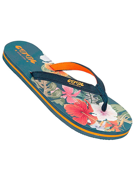 Cool Frauen Flip Flops in Blau Farbe