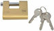 Yale Bronze Padlock Monoblock with Key 50mm 1pcs