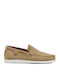 Men's Leather Loafers Beige