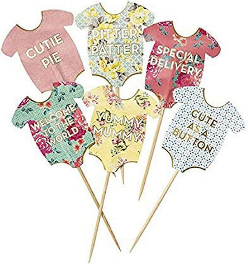 Talking Tables Decorative for Cake 6 Pieces