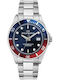 Philip Watch Men's Watch Battery with Silver Metal Bracelet