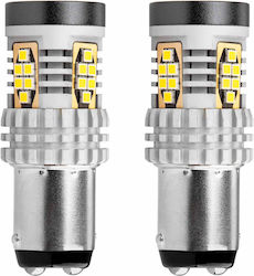 AMiO Lampen Auto & Motorrad P21/5W-BAY15D-1157 Canbus LED Weiß 2Stück