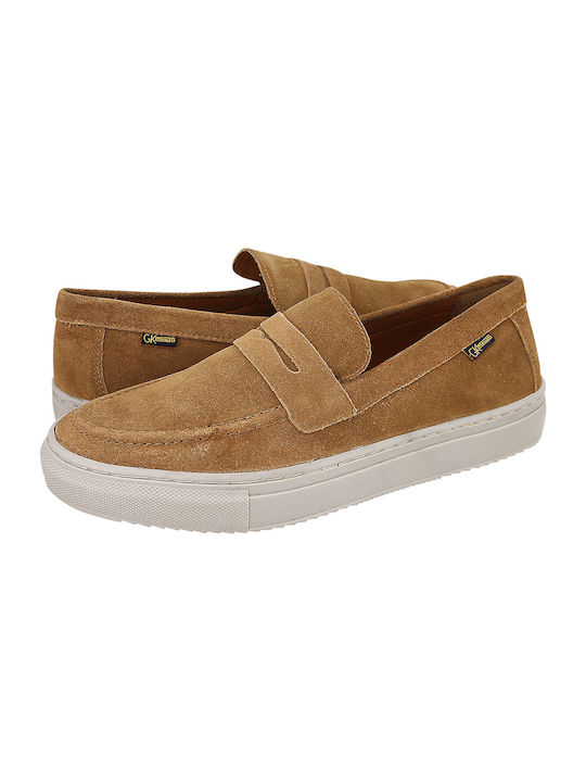GK Uomo Suede Ανδρικά Loafers σε Ταμπά Χρώμα